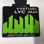 Το μετάλλιο του Virtual Lyc Run